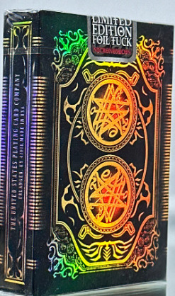 Pelikortit: Bicycle - Necronomicon *foil kotelo*