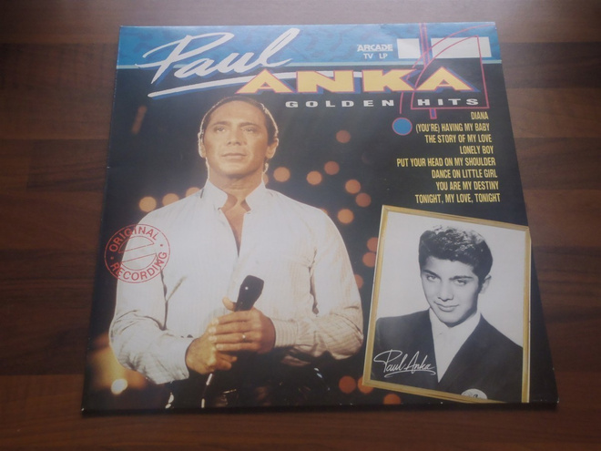 PAUL ANKA - GOLDEN HITS . LP ( LP . VINYYLI )