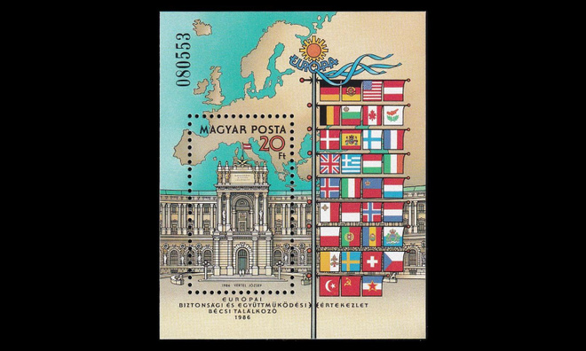 Unkari 3844BL187 ** ETYK (1986)