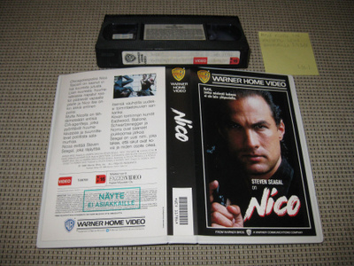 Nico-VHS (Warner Home Video, Steven Seagal, Pam Grier, 1988)