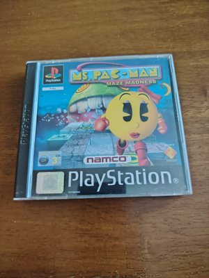 PS1: Ms. Pack-Man PAL CiB