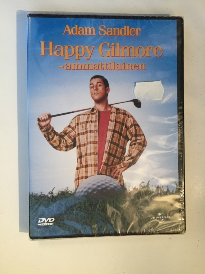 Happy Gilmore (DVD) Adam Sandler, Christopher McDonald UUSI!