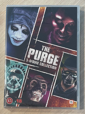Puhdistuksen yö (The Purge) 1-5 (2013-2021) 5DVD (UUSI)