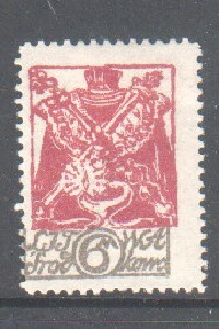 Keski-Liettua 1921 6mk