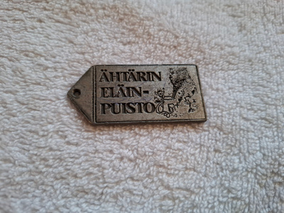 ÄHTÄRIN ELÄINPUISTO LAATTA vintage