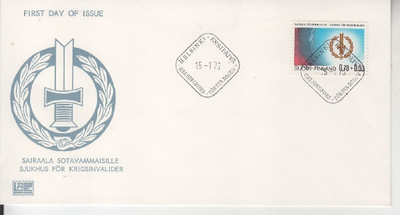 FDC 1976 Sotavammaiset