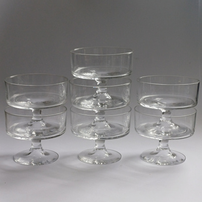 Karelia jälkiruokakulhot 7 kpl, Tapio Wirkkala, Iittala