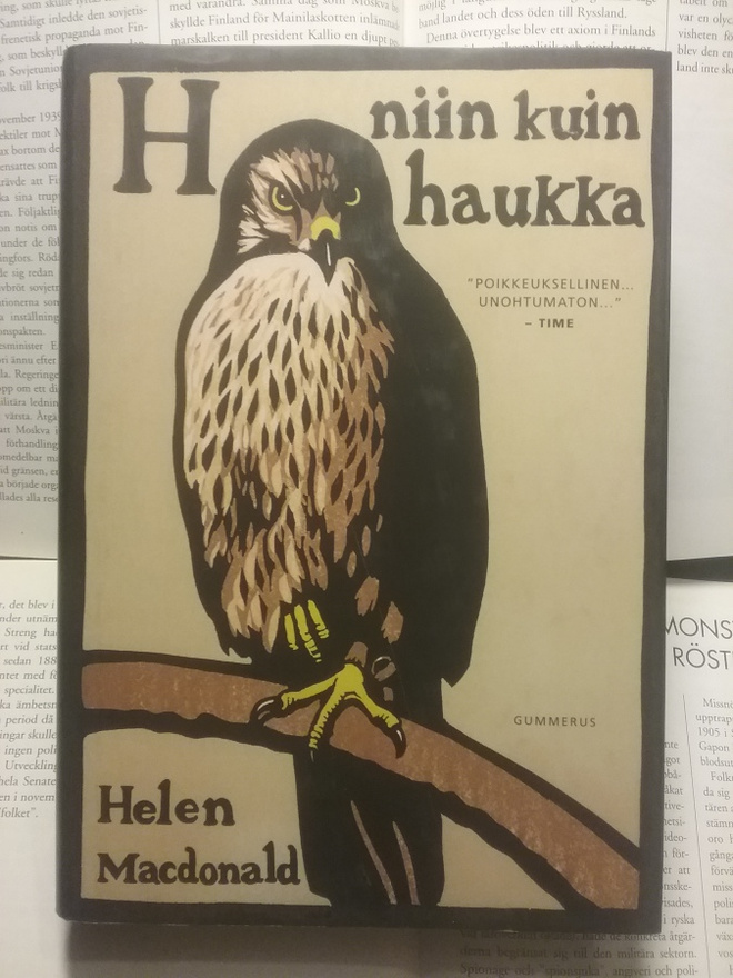 Helen Macdonald - H niin kuin haukka (sid.)