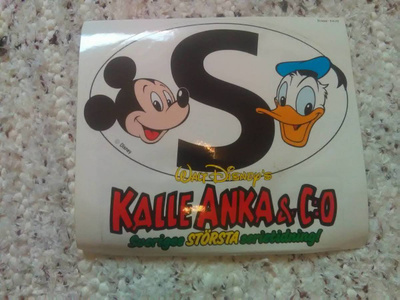 Kalle Ankka Tarra Walt Disney
