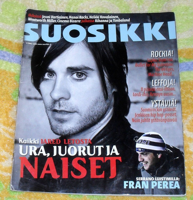 Suosikki 2 / 2008, mukana juliste H & M Fashion Against AIDS