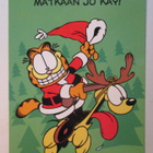 KULKENUT JIM DAVIS KARVINEN JOULUKORTTI KERÄILIJÄLLE - pikkukuva 1