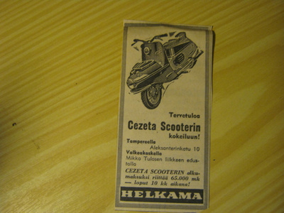 mainos Cezeta