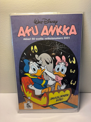 Aku Ankka linnanmäki erikoisnumero hieno
