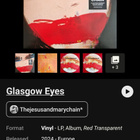THE JESUS AND MARY CHAIN - GLASGOW EYES LP - pikkukuva 3