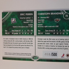 Christoph Brandner / Eric Perrin - Parkhurst rookie xxx/500 - pikkukuva 2
