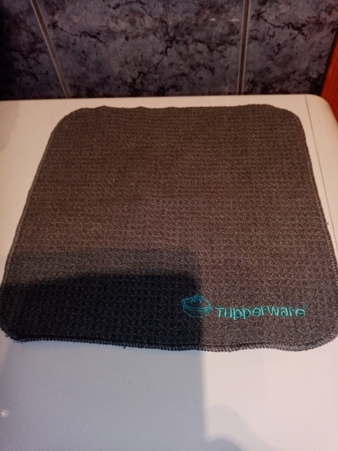 Tupperware mikrokuitu teräksen puhdistusliina