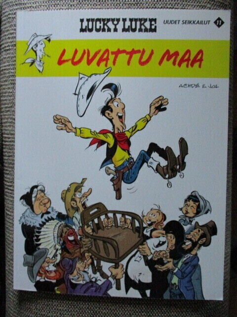 Lucky Luke LUVATTU MAA (UUDET SEIKKAILUT NRO 11)