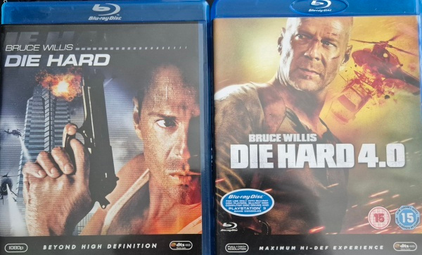 Die Hard : Vain Kuolleen Ruumiini Yli +Die Hard 4.0 Blu-Ray