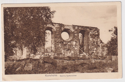 Mustasaari - Korsholm: Vanhat kirkonrauniot