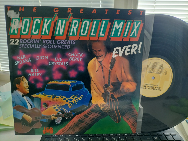 V/A, THE GREATEST ROCK'N'ROLL MIX EVER, LP AUS -?? UPEA !!