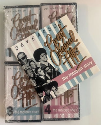 25 YEARS OF GREAT ORIGINAL HITS - THE MOTOWN STORY (4 CC)