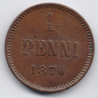 1876 1 penni kl8 - pikkukuva 1