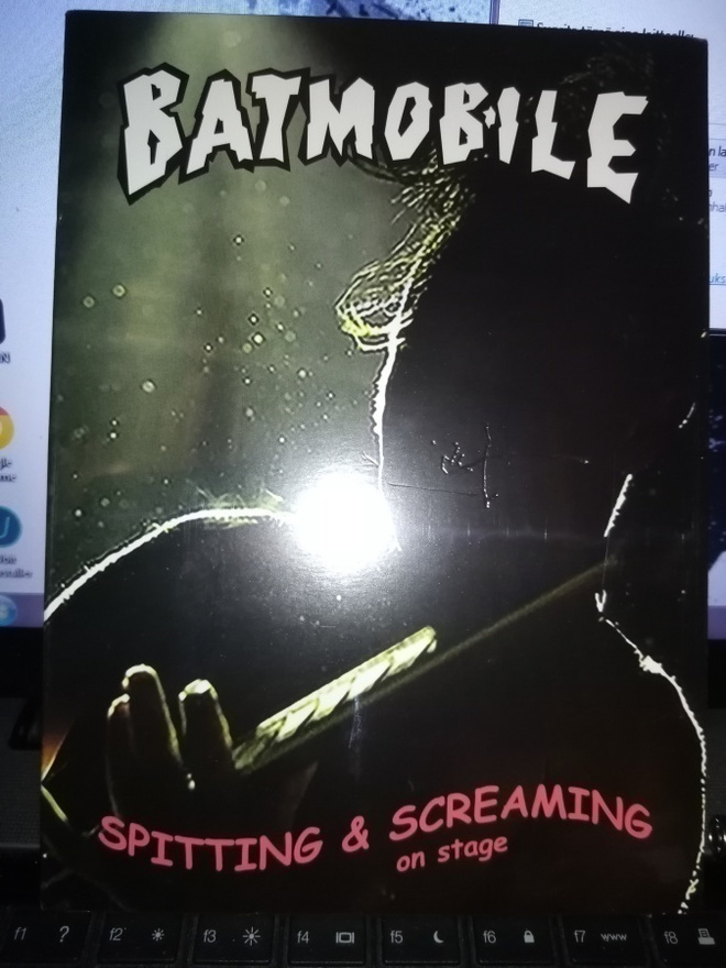DVD :  BATMOBILE :  SPITTING & SCREAMING ON STAGE ( UUSI)