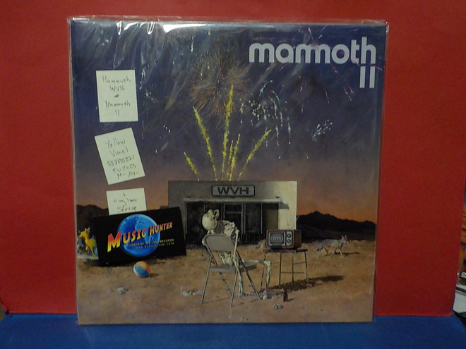 MAMMOTH WVH - MAMMOTH II M-/M- EU 2023 YELLOW VINYL LP