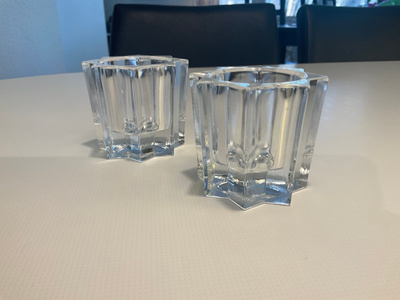 2 kpl tosi kauniita Tähti -tuikkuja , Iittala