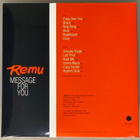 Remu: Message For You - LP ( uusi ) - pikkukuva 2