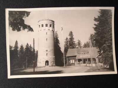 VANHA Postikortti Kuopio 1953
