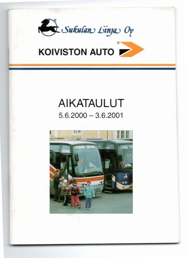 Lahti:  Linja-autojen aikataulu 2000-2011