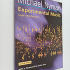 Michael Nyman : Experimental music : Cage and beyond - pikkukuva 1