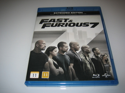 Fast & Furious 7 **BluRay**