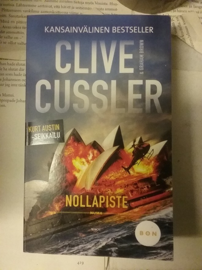 Clive Cussler - Nollapiste (pokkari)