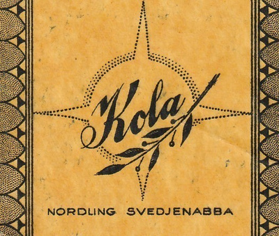 KARAMELLIPAPERI - KOLA NORDUNG SVEDJENABBA  (AB1)