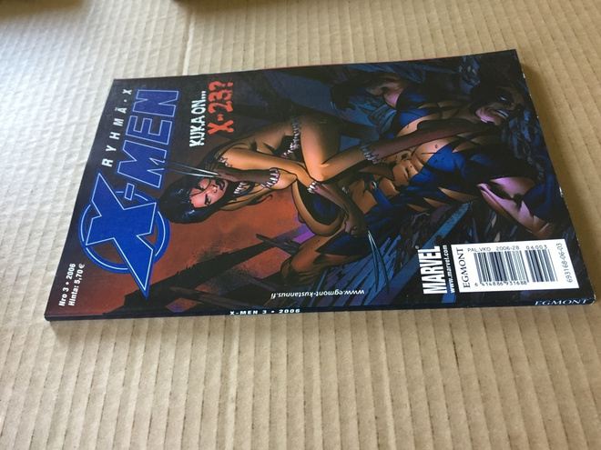 MARVEL RYHMÄ-X X-MEN 3/2006 HYVÄ
