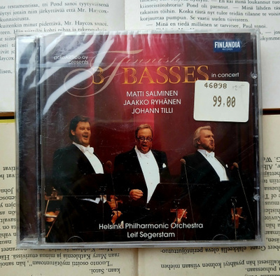 3 Finnish Basses (CD, UUSI!)