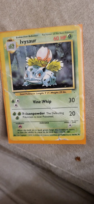 Ivysaur - Base set 1 (BS1) card