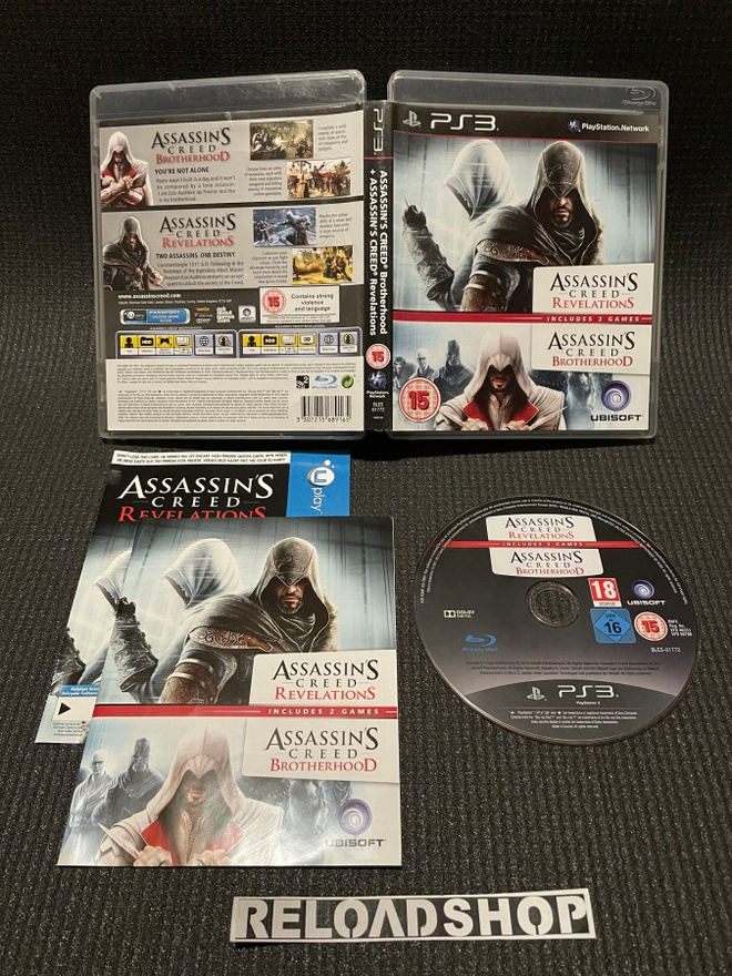Assassin's Creed Revelations + Assassin's Creed BrotherhPS3