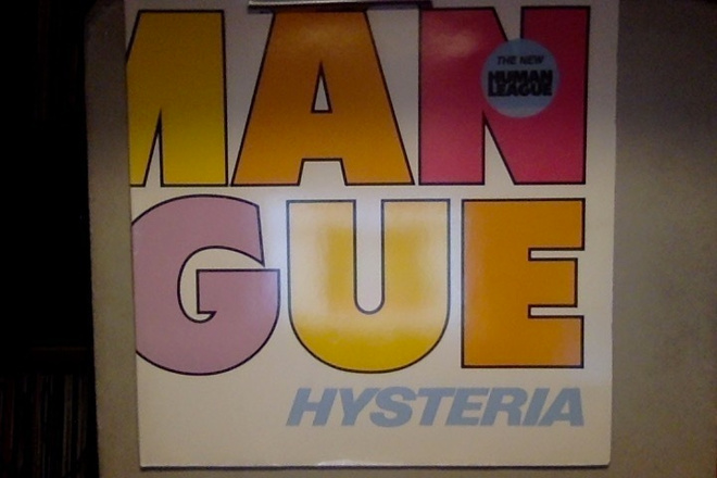 THE HUMAN LEAGUE  ::  HYSTERIA  ::  VINYYLI   LP     1985