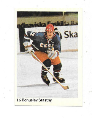 1974-75 SWE Williams #16 Bohuslav Š?astný , Tsekkoslovakia