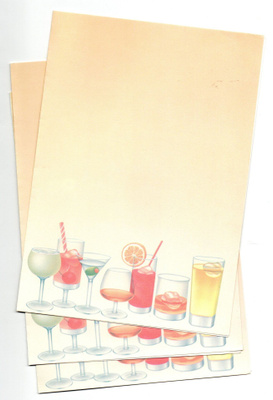 °°DRINKIT°° - KIRJEPAPERIT SETTI /Nro14