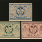 Itävalta Notgeld 10, 20, 50 Heller, Klein-Pöchlarn 1920 - pikkukuva 1