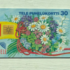 Tele puhelukortti 30 mk - Kukat - pikkukuva 3
