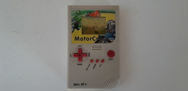 MotorCross QGH 37 A LCD Handheld Vintage Peli