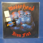 MOTÖRHEAD - IRON FIST M-/VG++ UK-87 REISSUE LP - pikkukuva 1
