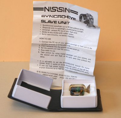 == Nissin Syncro-Eye Optinen Salamaorja