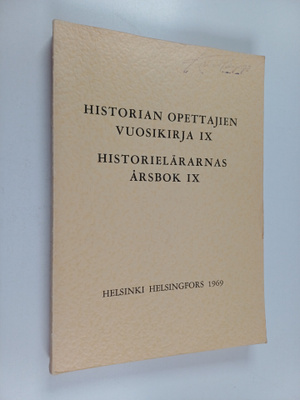 Historian opettajien vuosikirja 9
