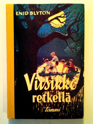 Enid Blyton: Viisikko retkellä, v. 1959. 1.p. HYVÄ!